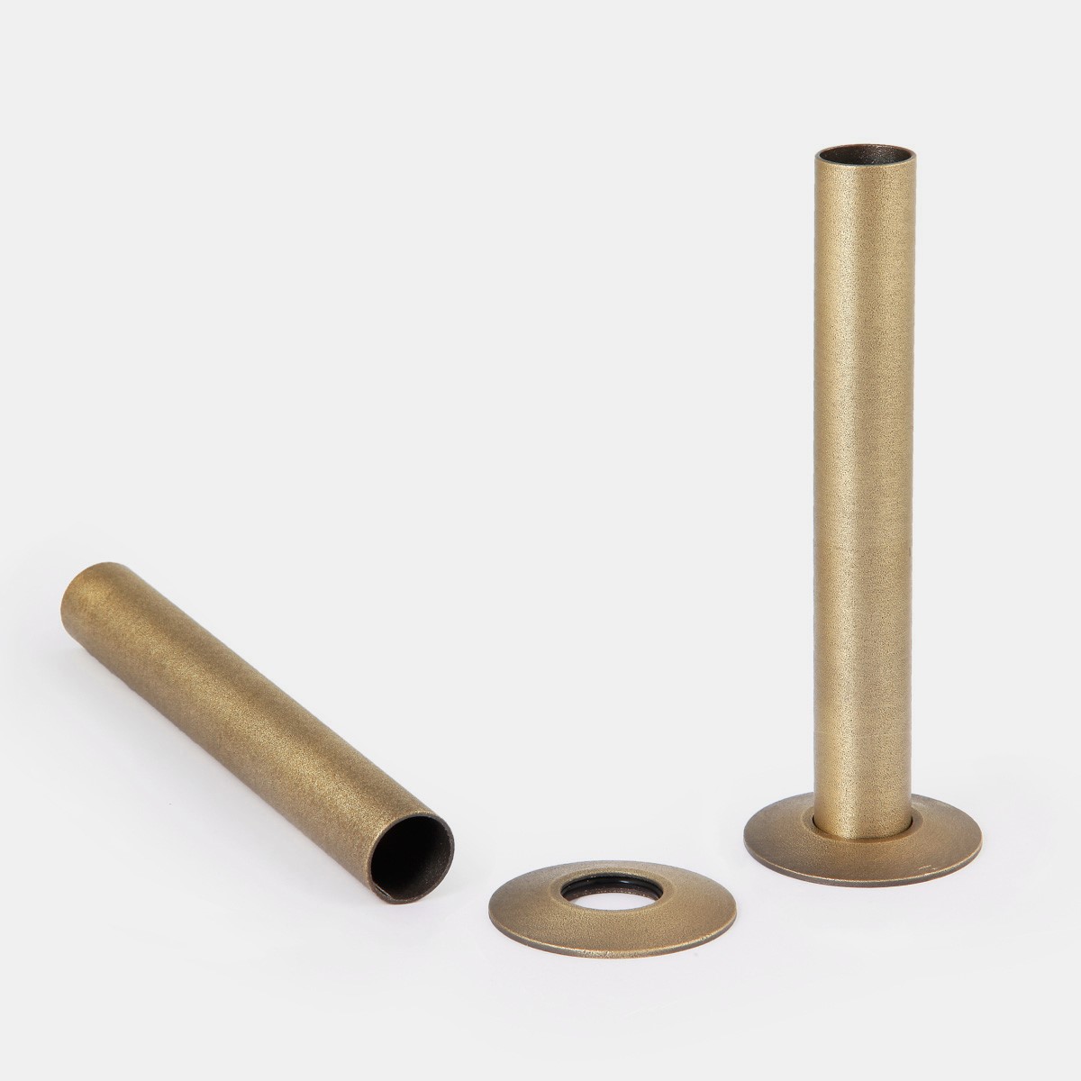 5" Shrouds & Base Plates - Natural Brass